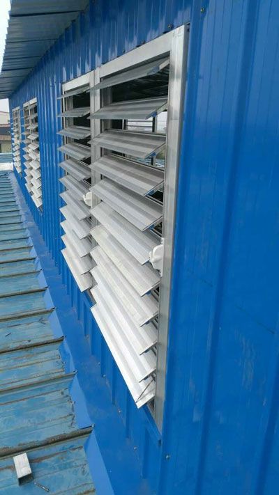 鋁合金手動百葉窗